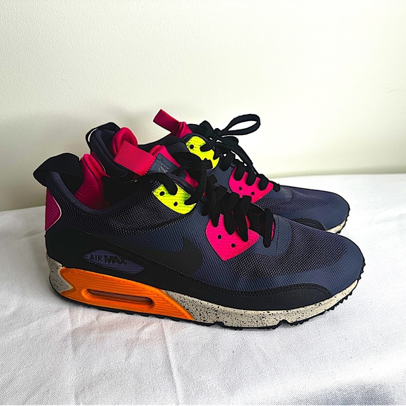Nike - Men’s- Air Max 90 Sneakerboot NS Gridiron Multicolor - Size 10.5 - Picture 1 of 12